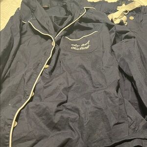 Women Navy Jacket with White Trim